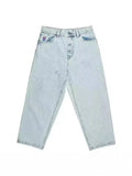Big Boy Jeans Xinjiajuku Hip-Hop Cartoon Pattern Loosely Embroidered