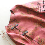 2023 Imitates Fragrant Cloud Gauze, Light National Style, Improved Chinese Style, Tang Coat, Young Woman, Imitation Mulberry Silk
