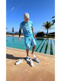 Hip Hop Men's And Women's Alphabet Printed Loose Short-Sleeved Blouse Men's Summer Trend Card Leisure