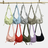 Aesthetic Bow Knot Stitching Shoulder BagOutfit
