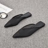 Zingj 2024 New Net Red Pointed Flat Sandals Ins Lazy Man Half Drag Fairy Wind Baotou Muller Women's