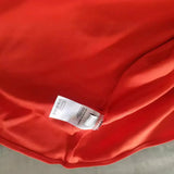 New V-Collar Pleated Asymmetrical Dress