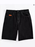 Skateboard Denim Shorts Washed Denim Shorts Summer Loose Retro Trend Brand Casual Denim