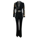 New Star Temperamental Diamond Hot Diamond Belt Suit Two