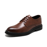 Zingj Size Men's Shoes Direct Sales English Style Business Casual Leather Shoes Summer High Sense Wedding Groom's Shoes