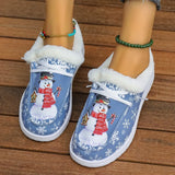 Short Snow Boots 2023 Winter New Large-Size Velveteen Leisure Women's Flat-Soled Warm Cotton