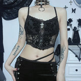 Dark Summer Lace Splicing, Slim, Short Spicy Girls, Leisure Straps, All Kinds Of Little