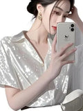 Year's Explosion Of White Long-Sleeved Set Of Sleeves Of Women's Dress 2025 Early Spring New Korean Loose Match French