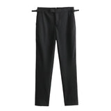 Autumn Dress Suit Jacket 8965477 Buckle Dress Trousers
