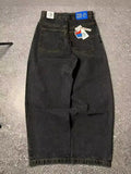 Y2K Big Boy Jeans Original Hip-Hop Embroidered Loose Jeans Street