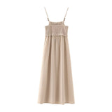 Spring Style Honeycomb Detail Strap Flute Skirt