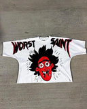 Men's T-Shirts Oversized Graphics Gothic Harajuku Short-Sleeved Men's T-Shirts Y2k Top
