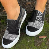 Zingj Women's Shoes 2024 New Flat-Bottomed Canvas Lazybones, Large-Size Casual Shoes, Love