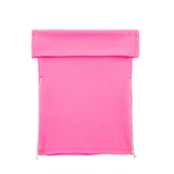 New Zipper Decoration Stretch Slimming One-Word Collar Jacket