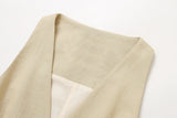 New Side Fork Comfortable Pure Suit Vest