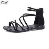 Women Sandals 2023 Summer Shoes Woman Flat Sandals Beach Shoes sandalias mujer chaussures femme