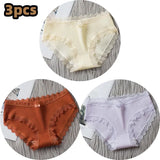 Cotton Panties Women Comfortable Underwears Sexy Middle-Waisted Underpants Female Lingerie Big Size Ladies