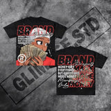 Cartoon Graphic T-Shirt Soho Mortar Goth Super T-Shirt Couple Y2k Top Korean Goth Men's