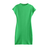 New Stretch Slim Knitted Mini Dress