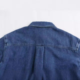 New Casual Version Short Lapel Tooling Shirt