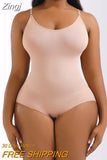 Spaghetti Strap Bodysuit Women Corset Top Sexy Backless Shapewear Woman Seamless Underwear Butt Lifter Push Up