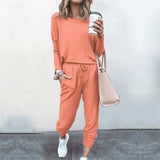 Zingj Spot Autumn And Winter New Women's Style Loose Solid Color Long Sleeve Casual