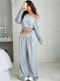 Women's Clothing 2025 Autumn And Winter New Fashion Tops Fit Casual Trousers