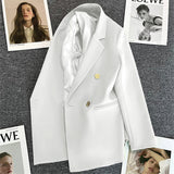 Zingj Purple Small Suit Jacket Female 2024 Spring And Autumn New Korean Version Web Celebrity Temperament Small Casual
