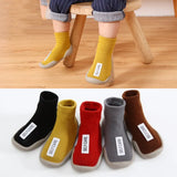 Boys Girls Toddlers Moccasins Non-Skid Indoor Kids Floor Slipper Children Animal Breathable Cotton Knitted Shoes Ideal