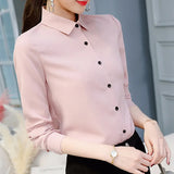 Daifei 2023 Spring / Summer New Korean Version Of Slimming, Large Size, Bottom Fashion Shirt, Long-Sleeved