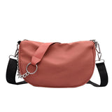 Ladies Nylon Underarm Crossbody BagOutfit