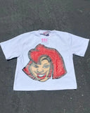 Original Sufu Ancient Animation Head Printed Graphics T-Shirt Y2k Blouse Street Oversized T-Shirt Gothic Animation Short Sleeves 211-1-Outfit