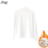 Sleeve T-shirts Women 4XL All-match Ulzzang Simple Teens Top Tees Harajuku Stylish Soft Fashion Clothing Elegant