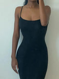Solid Color Slim Maxi Slip