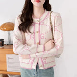 2025 New Chinese Style Improved Cheongsam Peach Shirt Retro Buckle Long-Sleeved Printed Shirt