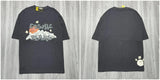 Summer New Direct Selling Harajuku Print Cartoon T-Shirt Leisure Men's Gothic