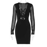 Zingj Women's Wear 2024 Summer New Explosive Sex Hollow Back Slim Mesh
