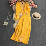 Zingj Small Broken Flower Long Sleeves + Half