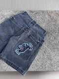 Baggy Denim Shorts Harajuku Y2K Jeans Hip-Hop Vintage Summer