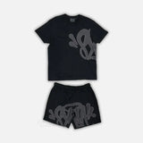 Hip Hop Men's And Women's Alphabet Printed Loose Short-Sleeved Blouse Men's Summer Trend Card Leisure