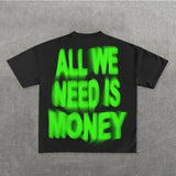 Spring And Summer Minority Design Pure Cotton Short Sleeves 2024 New High Street Retro