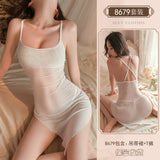 Zingj About Sex Underwear Sexy Condole Belt Sleeping Skirt Hot Perspective Thin Money Free To Take Off Pajamas Passion Small Chest Uniform