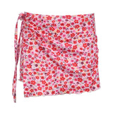 Broken Flower Holiday Wind Tie Woven Skirt Ins Trend Low Waist Hip Mini Short Skirt Summer New
