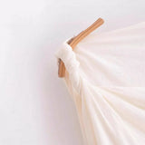 Spring Blended Pleated Dress