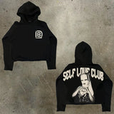 Men's Hoodie Y2K Original Hip-Hop Cartoon Graphic Printing Pullover Fashion Leisure