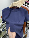 Women T Shirt Girls T-Shirt Woman Clothes Tops Cotton Tshirt Female Short Sleeve Spring Tee Sexy Y2k Top