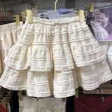 White Sling With Breast-Wear Vest Body Bm Half-Dress Skirt Set With Short Top Bottom Shirt