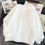 Autumnn Women Casual Sweatshirts Harajuku Letter Printed Oversized Hoodies 2021 Korean Female Casual Loose Pullovers