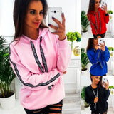 Harajuku Autumn Sweatshirt Letter Bratz hoodie Women/men Casual student Fashion Hooded Sweatshirt Long Sleeve Unisex