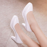 High Heel 13Cm Thin Heel Cheongsam Model Catwalk Shoes Women's Thick Soles Waterproof Platform Professional